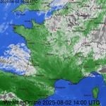 Images satellite de France