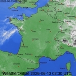 Images satellite de France