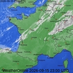 Images satellite de France