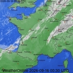 Images satellite de France